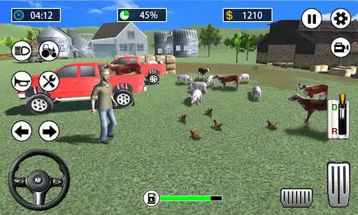Play Farming Tractor Driving - Farmer Simulator 2019  and enjoy Farming Tractor Driving - Farmer Simulator 2019 with UptoPlay