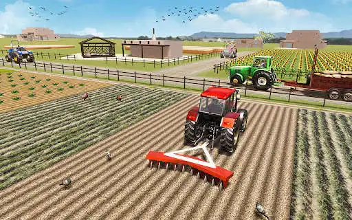 Play Farming Tractor Driving Games  and enjoy Farming Tractor Driving Games with UptoPlay