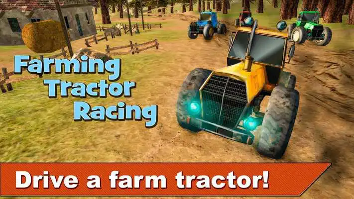 Play Farming Tractor Racing 3D Play Farming Tractor Racing 3D