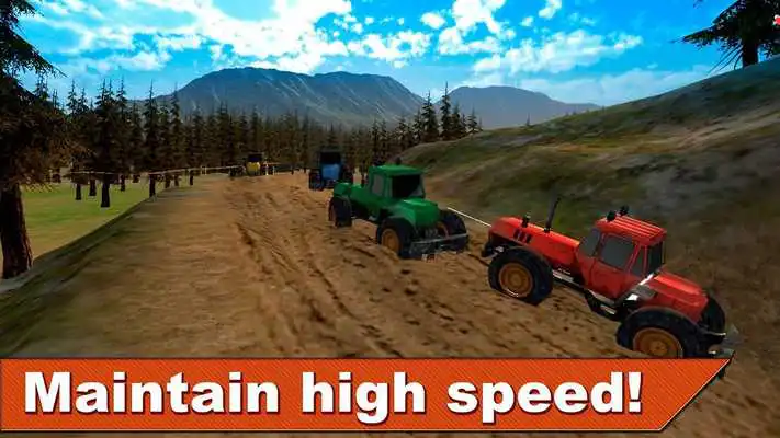Play Farming Tractor Racing 3D Play Farming Tractor Racing 3D
