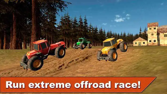 Play Farming Tractor Racing 3D Play Farming Tractor Racing 3D