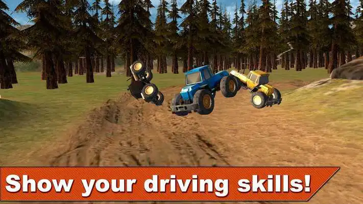 Play Farming Tractor Racing 3D Play Farming Tractor Racing 3D