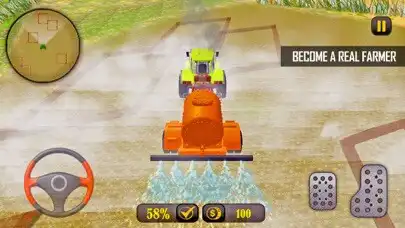 Play Farming Tractor Simulator 3D  and enjoy Farming Tractor Simulator 3D with UptoPlay