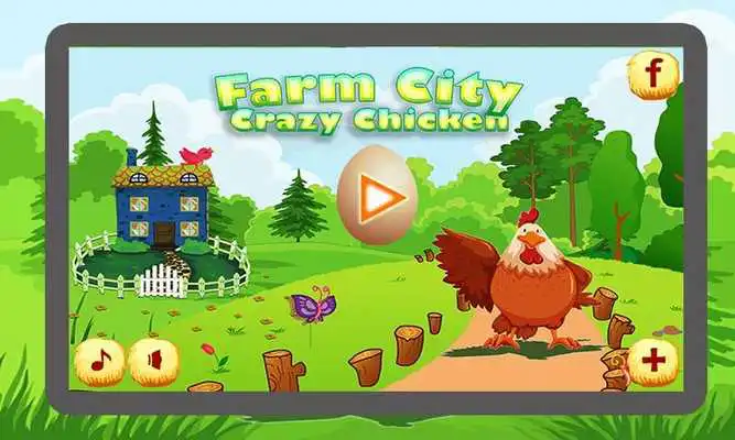 Play Farm in the Village: Crazy Chicken 3D Play Farm in the Village: Crazy Chicken 3D