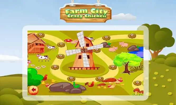 Play Farm in the Village: Crazy Chicken 3D Play Farm in the Village: Crazy Chicken 3D