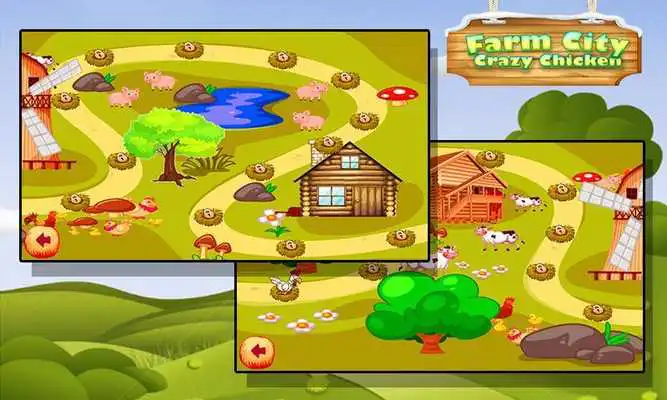 Play Farm in the Village: Crazy Chicken 3D Play Farm in the Village: Crazy Chicken 3D