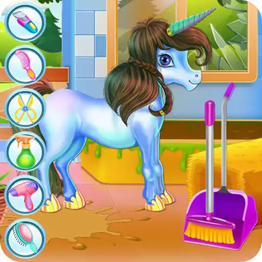 Play Farm of Unicorn and Horse APK