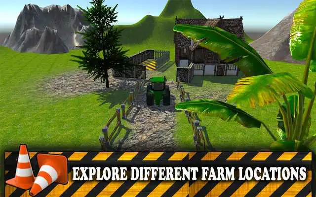 Play Farm Parking-Tractor Driving