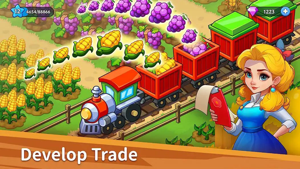 Play Farm Party: Merge  Pet  and enjoy Farm Party: Merge  Pet with UptoPlay