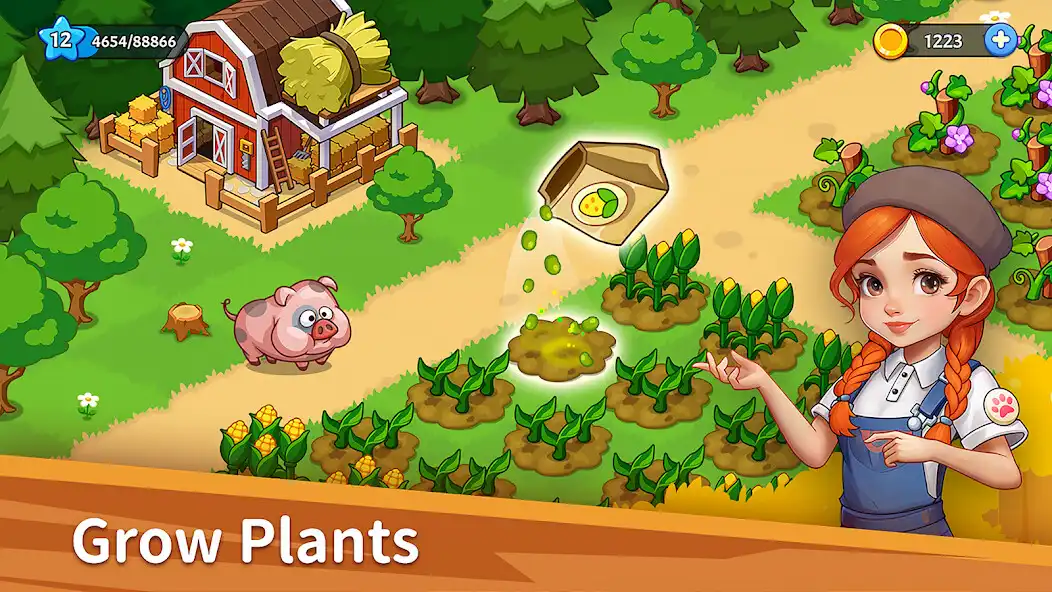 Play Farm Party: Merge  Pet as an online game Farm Party: Merge  Pet with UptoPlay