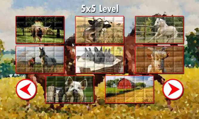Play Farm Puzzles