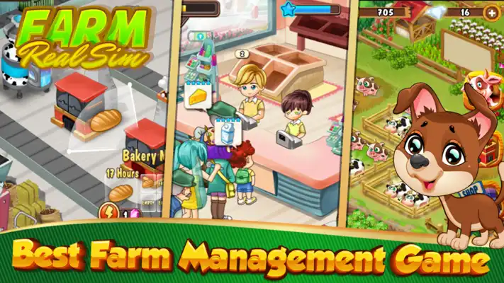 Play Farm Sim Story Hay Villa Day
