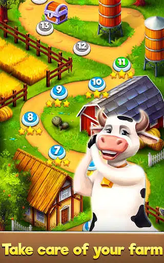 Play Farm Solitaire: Harvest Land Adventure 2020 as an online game Farm Solitaire: Harvest Land Adventure 2020 with UptoPlay