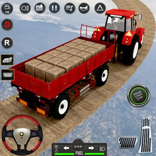 Play Farm Stunt: Heavy Tractor game APK