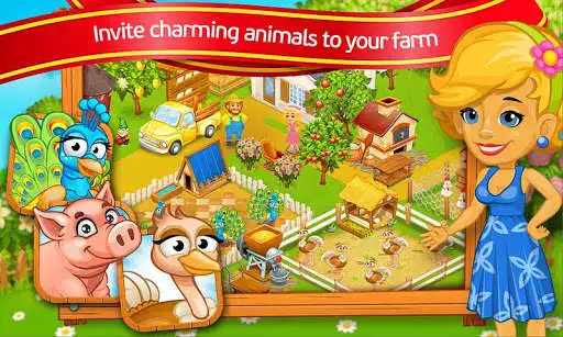 Play Farm Town: Cartoon Story  and enjoy Farm Town: Cartoon Story with UptoPlay