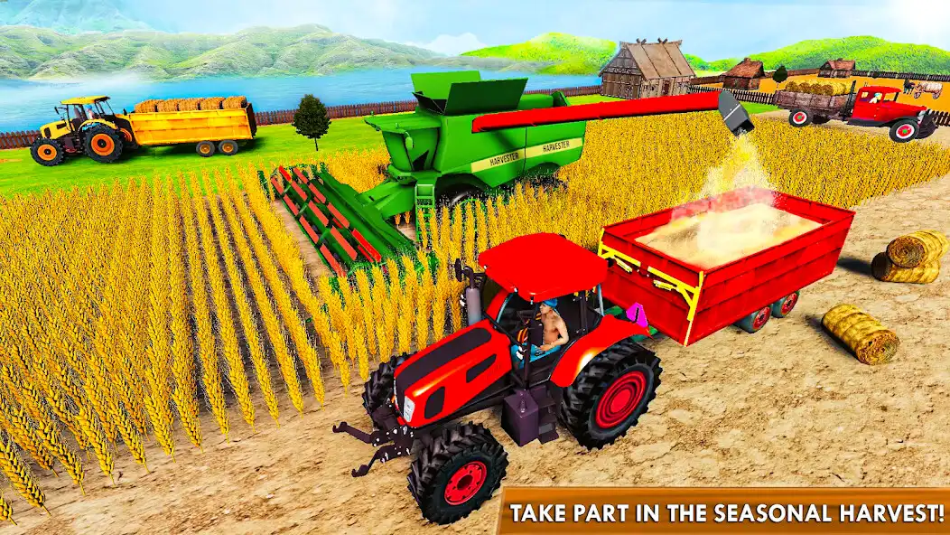 Play Farm Tractor Driving Simulator as an online game Farm Tractor Driving Simulator with UptoPlay