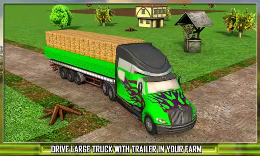 Play Farm Truck Silage Transporter as an online game Farm Truck Silage Transporter with UptoPlay