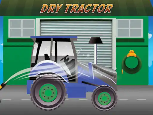 Play Farm Washing Tractor workshop  and enjoy Farm Washing Tractor workshop with UptoPlay
