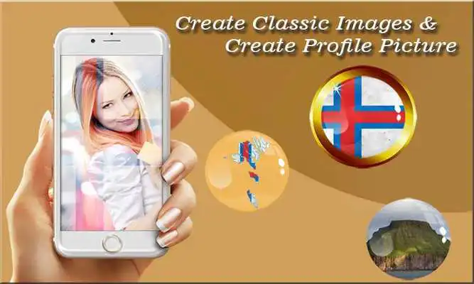 Play Faroe Islands Flag Photo Editor