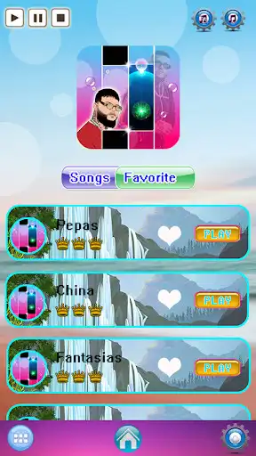 Play Farruko Piano Tiles Pepas  and enjoy Farruko Piano Tiles Pepas with UptoPlay
