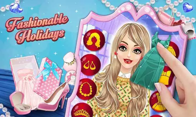 Play Fashionable Holidays: Dressup