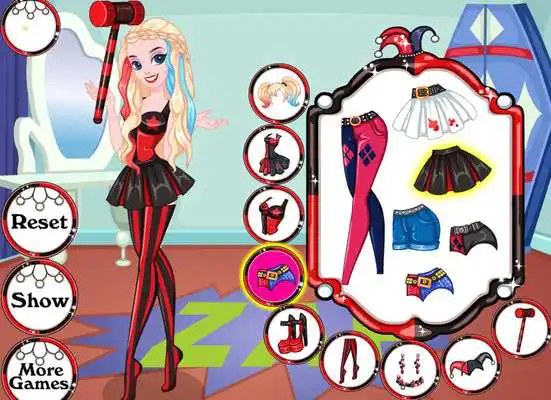 Play Fashionable Punk Girls Dressup