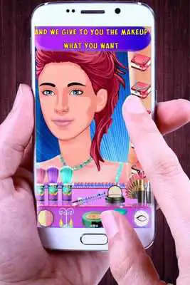 Play fashion and  makeup celebrity, hairstyle, Dress up