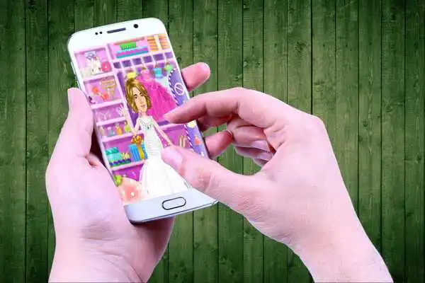 Play fashion and  makeup celebrity, hairstyle, Dress up