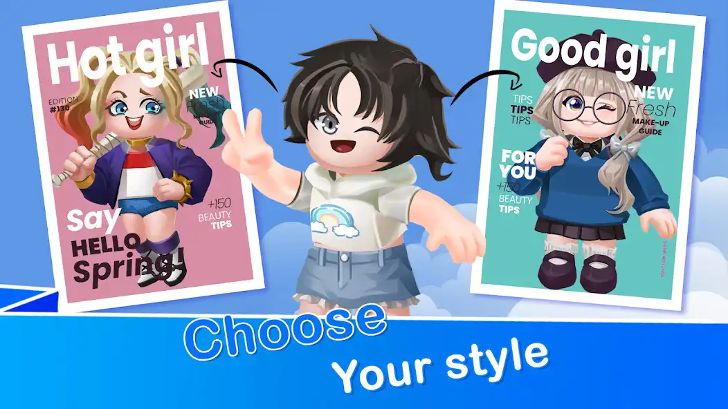 Play Fashion Battle Blox as an online game Fashion Battle Blox with UptoPlay