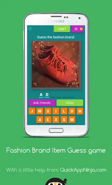 Play Fashion brand quiz as an online game Fashion brand quiz with UptoPlay