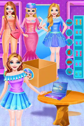 Play Fashion Buyer Kelly - dress Up Game as an online game Fashion Buyer Kelly - dress Up Game with UptoPlay