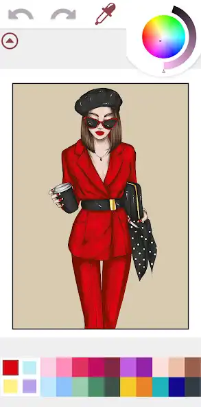 Play Fashion Color Book Style Games  and enjoy Fashion Color Book Style Games with UptoPlay