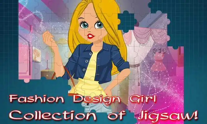 Play Fashion Design girl Jigsaw