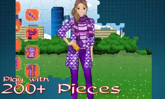 Play Fashion Design girl Jigsaw