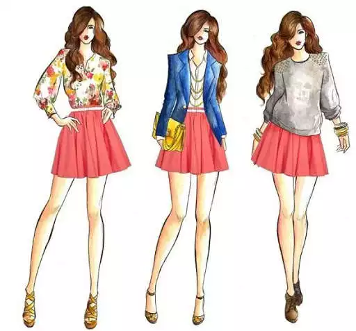 Play Fashion Design Sketches