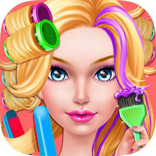 Free play online Fashion Doll - Hair Salon APK
