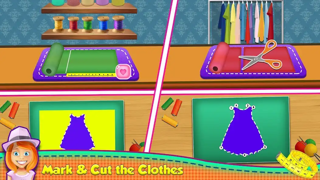 Play Fashion Dress Tailor Shop  and enjoy Fashion Dress Tailor Shop with UptoPlay