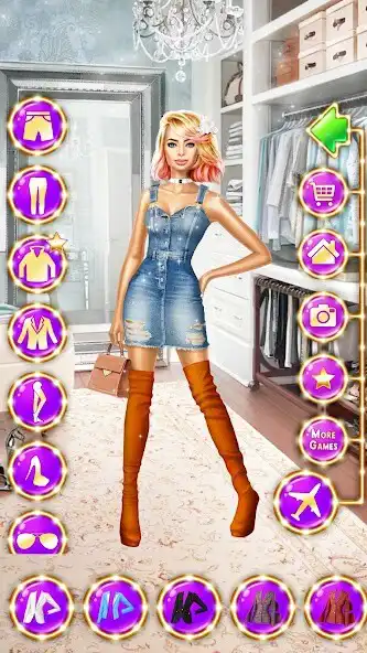 Play Fashion Dress Up Challenge as an online game Fashion Dress Up Challenge with UptoPlay