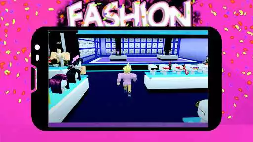 Play Fashion Famous Frenzy Dress Up Runway Show obby as an online game Fashion Famous Frenzy Dress Up Runway Show obby with UptoPlay