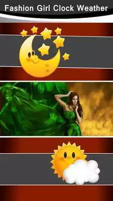 Play Fashion Girl Clock Weather