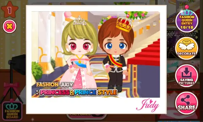 Play Fashion Judy: PrincessPrince
