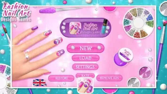 Play Fashion Nail Art Designs Game