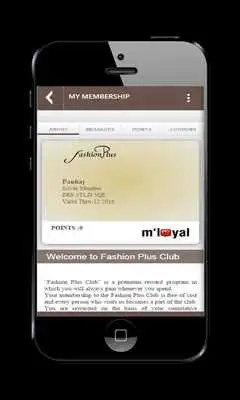 Play Fashion Plus mLoyal App