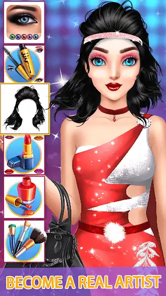Play Fashion Show : Dress Up Makeup as an online game Fashion Show : Dress Up Makeup with UptoPlay