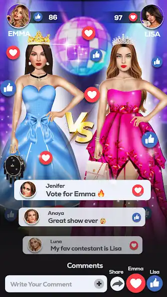 Play Fashion Show Game: Girl Makeup as an online game Fashion Show Game: Girl Makeup with UptoPlay