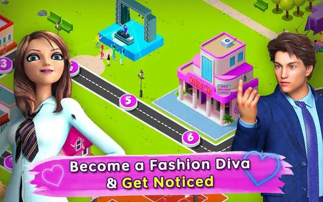 Play Fashion Star Girl - Fashion Show Dress up Game