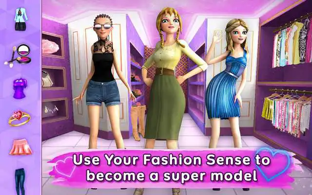 Play Fashion Star Girl - Fashion Show Dress up Game