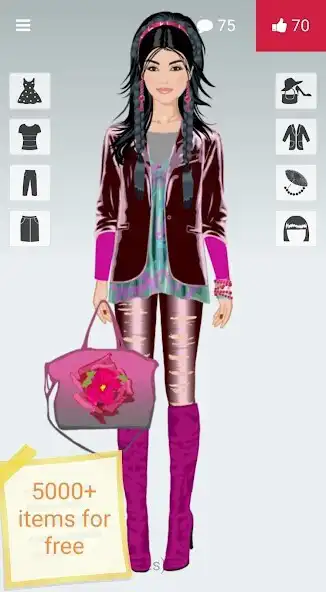 Play Fashion Superstar Dress Up as an online game Fashion Superstar Dress Up with UptoPlay