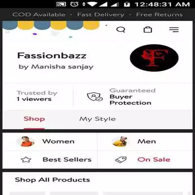 Play Fassionbazz online shopping app
