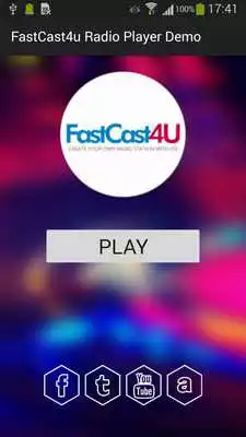Play FastCast4u Radio Player Demo